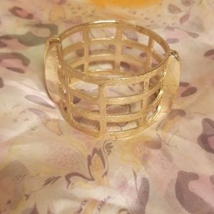 Gold Metal Bangle